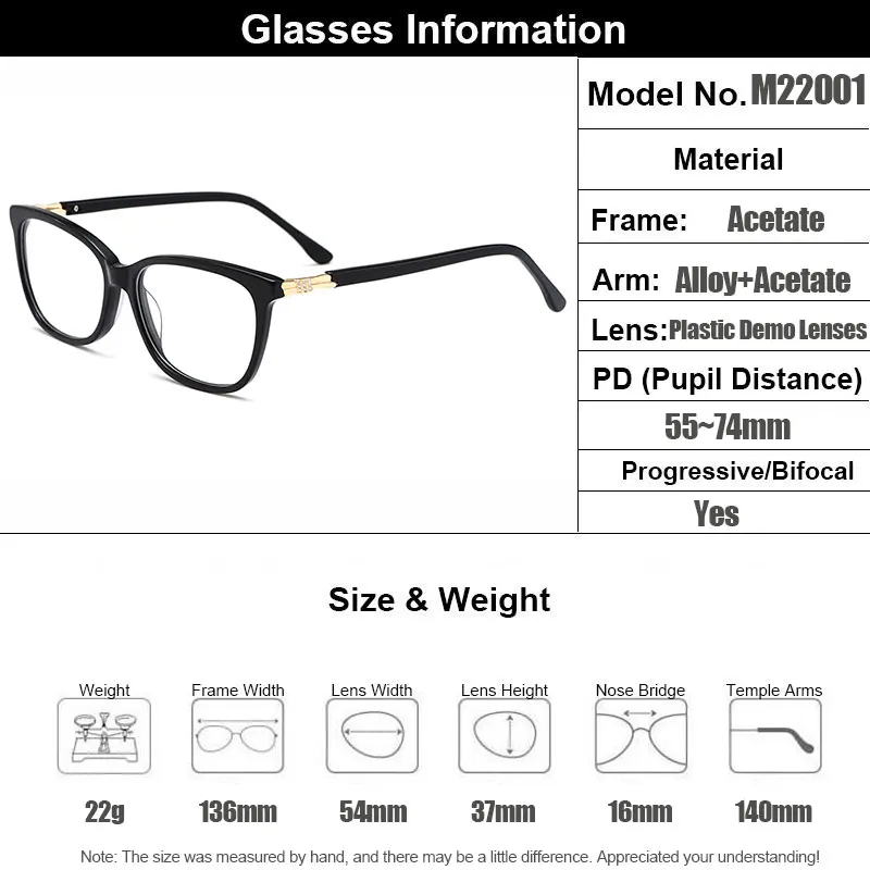 Gmei, оптические ацетатные женские очки, оправа, женские Овальные очки по рецепту, очки для близорукости, оптические оправы, полная оправа, очки M22001