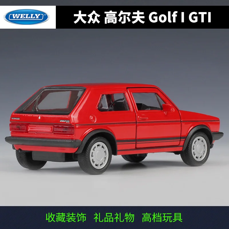 WELLY 1:36 VW Golf I GTI сплав игрушки модели автомобилей|Наземный транспорт| |