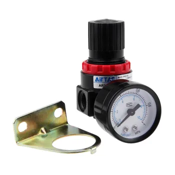

1pc AR2000 G1/4" Pneumatic Parts Air Control Compressor Relief Regulating Pressure Regulating Valve AR-2000 Mechanical Hardware