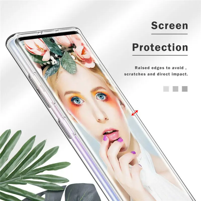 YISAHNGOU для samsung Galaxy Note 10 Plus 8 9 ультратонкий из ТПУ, прозрачный, мягкий чехол для телефона чехол для samsung S8 S9 S10 Plus S10E