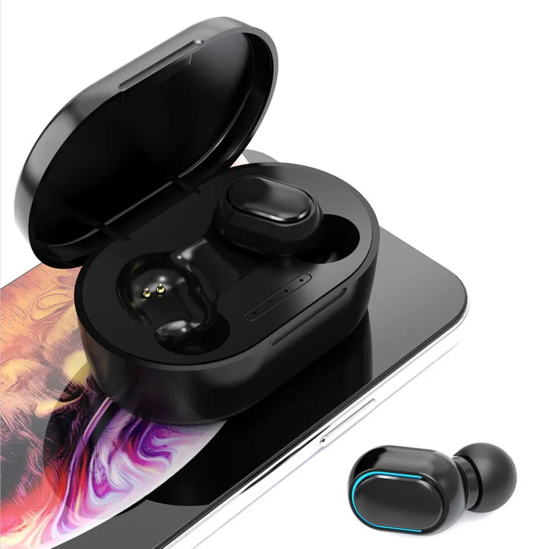 

5.0 TWS Bluetooth Wireless Headphones Smart Pairing Mini Sport Waterproof Earbuds Composite Film Dynamic Coil Smart Headset