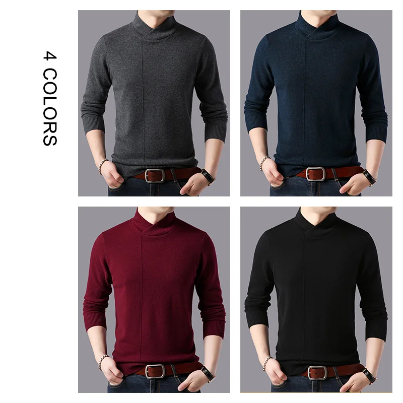 COODRONY Brand Fashion Turtleneck Sweater Men Winter Thick Warm Sweaters Pure Merino Wool Pullover Men 2019 New Pull Homme 93035 COODRONY Brand Fashion Turtleneck Sweater Men Winter Thick Warm Sweaters Pure Merino Wool Pullover Men 2019 New Pull Homme 93035