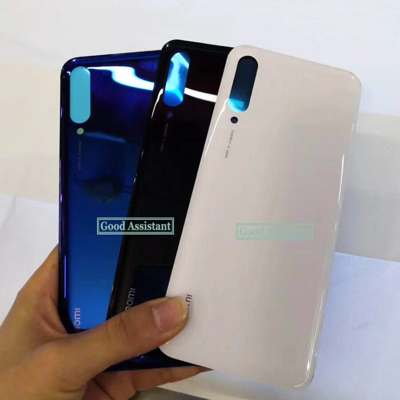 6,1 дюймов, новинка, для Xiaomi Mi CC9e, задняя крышка, крышка батареи, крышка, корпус, чехол, запчасти для заднего стекла