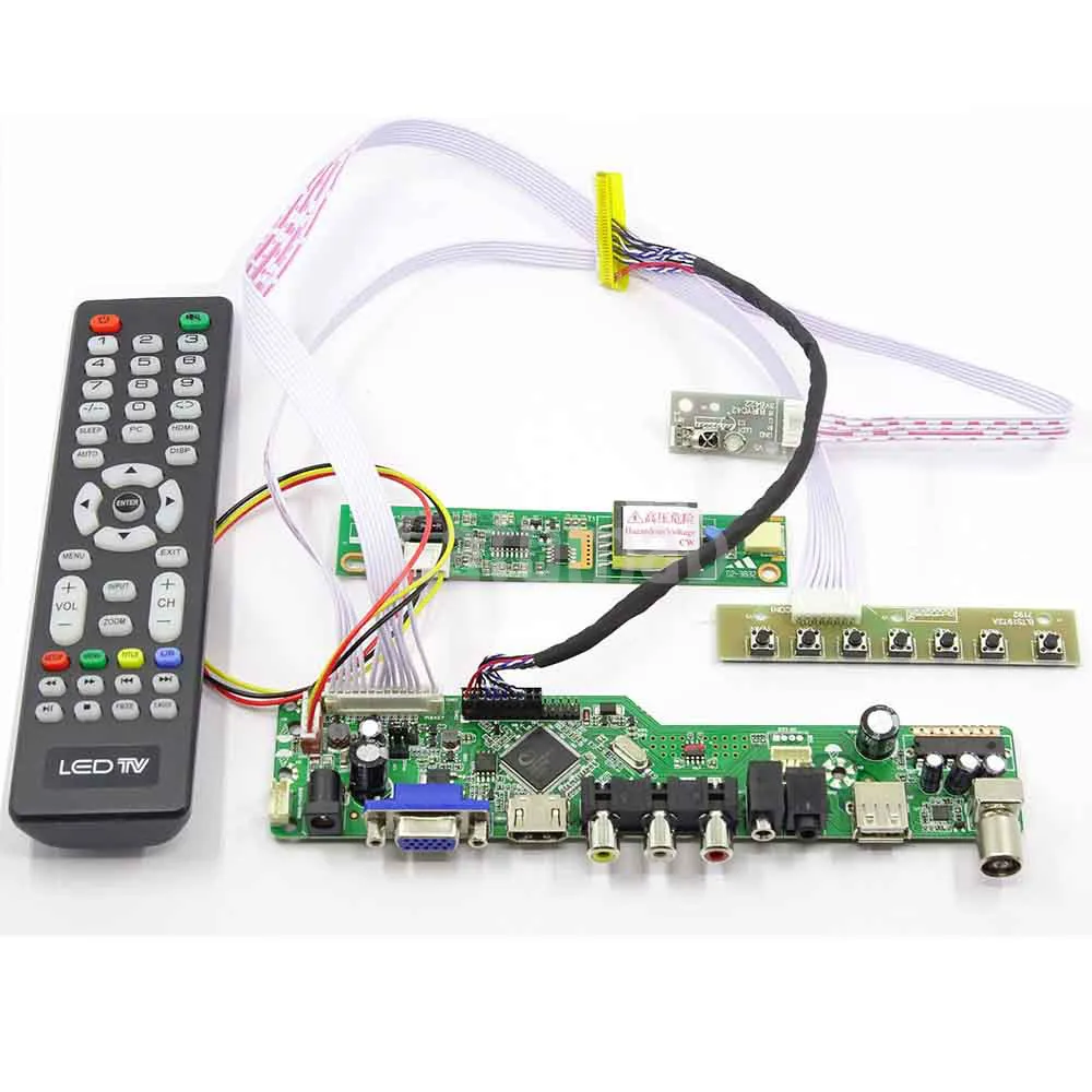 Комплект Latumab для LP171WP4(TL)(N1) TV + HDMI VGA USB LCD светодиодный экран плата контроллера |
