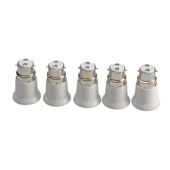 

Base Adapter Screw Socket Led B22 To E27 Anti-burning Lamp Holder Durable Converter Light Bulb