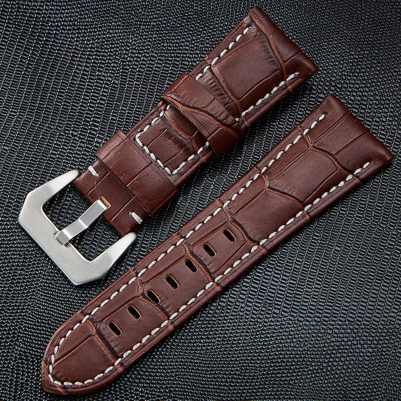 Новый продукт удобный ремешок для часов Tissot iwc 20 мм 24 22 26 из телячьей кожи мужских