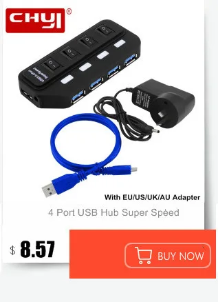CHYI USB 2,0 концентратор Портативный USB 2,0 с высоким уровнем Скорость 4-Порты и разъёмы разветвитель адаптер usb-хаб с 3 портами(стандарт Порты и разъёмы+ 1 TyPe-C Порты и разъёмы для ПК компьютер