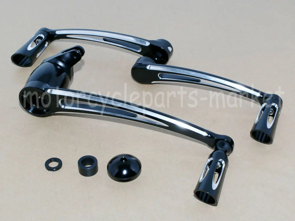 Для Harley Touring 08-13 FLHX FLHR FLTR доски водителя+ подножки рычаги переключения+ подножки для пассажира Подставка для ног+ комплект тормозных рычагов