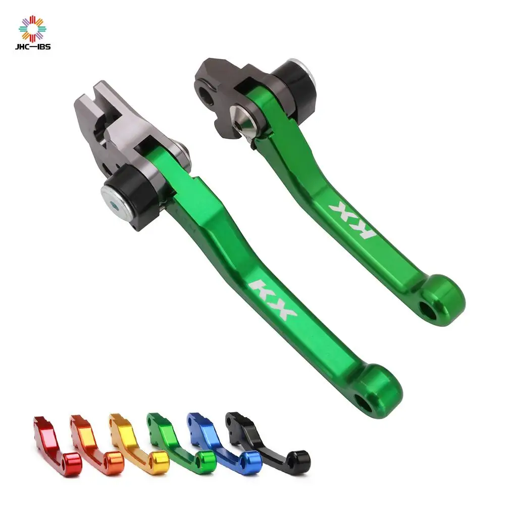 Motorcycle Cnc Clutch Brake Levers Foldable For Kawasaki Kx250f Kxf250