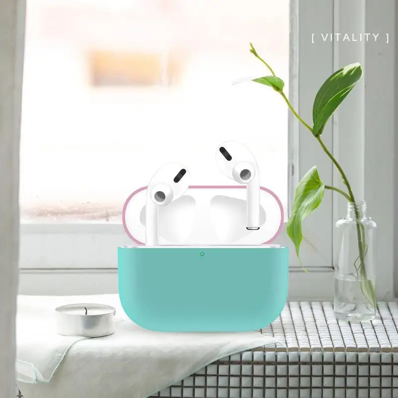 Новое поступление Беспроводной наушники чехол защитный чехол Smart аксессуары для Airpods 3 зарядным устройством для зарядки чехол для AirPods Pro