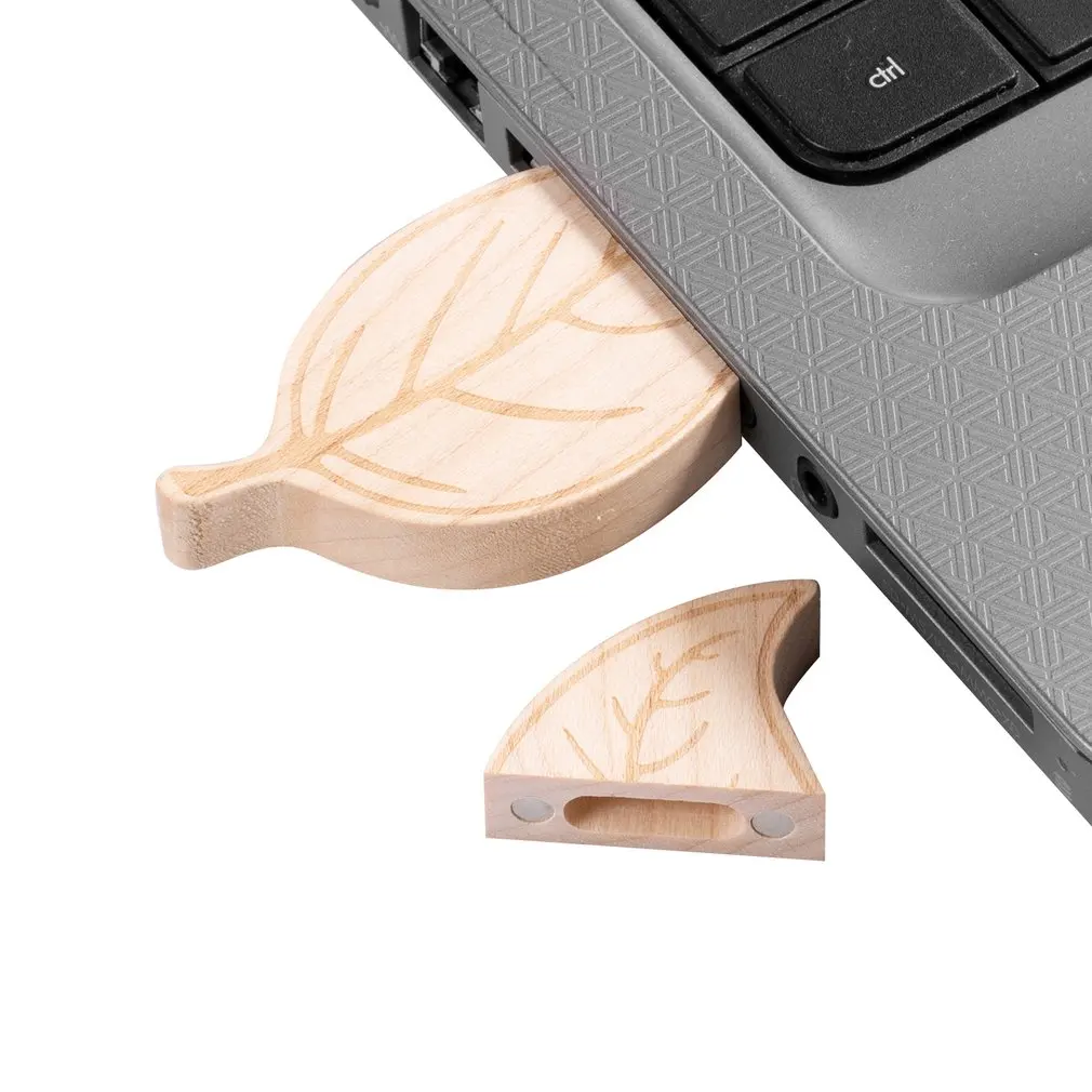Stmagic Holz Blatt Stift Stick 4G 8G 16G 32G Usb флеш-накопитель карта памяти U диск