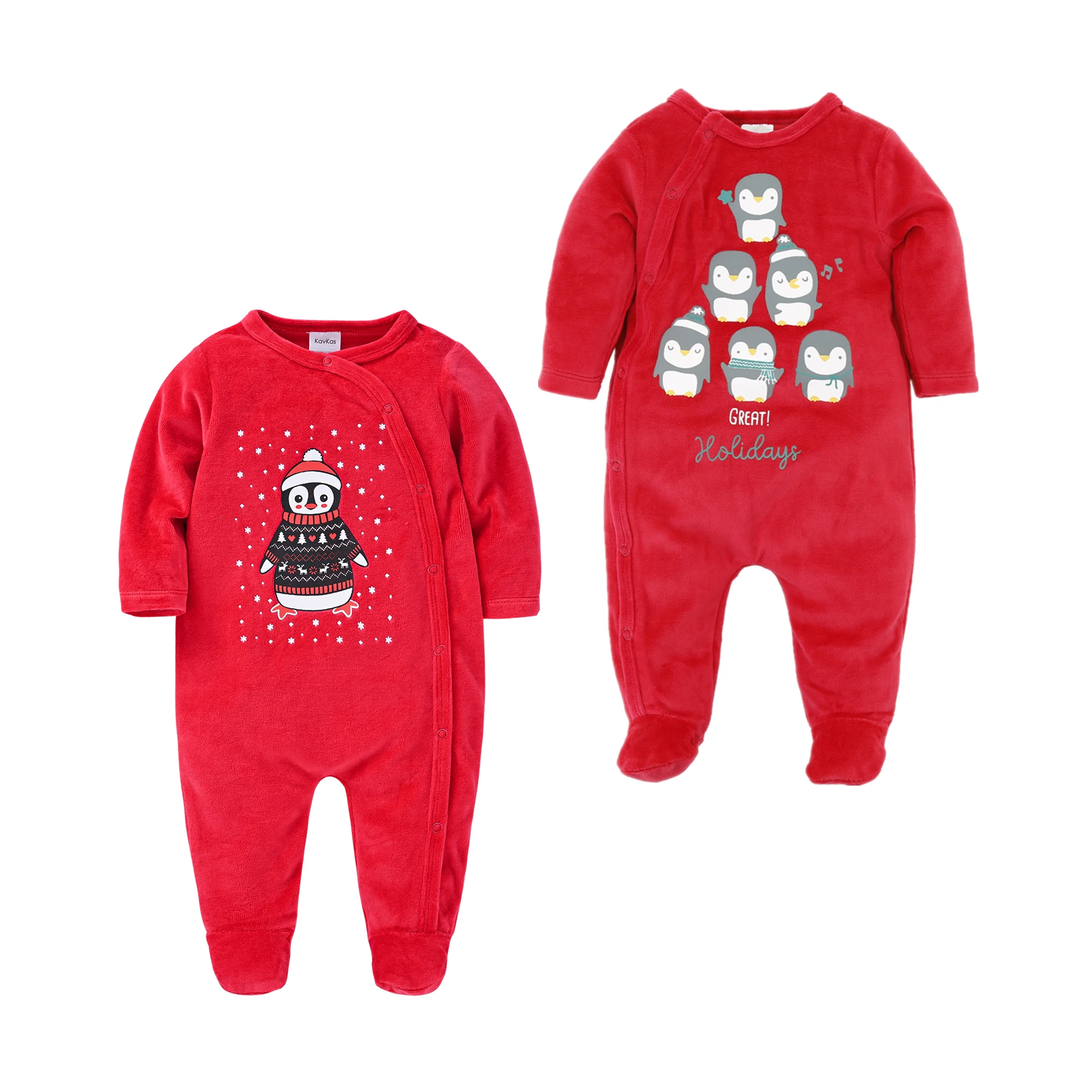 

Winter Newborn Baby Girl Onesies Velvet Romper Overalls Boys Baby clothing Jumpsuit christmas baby Romper warm clothing for kids