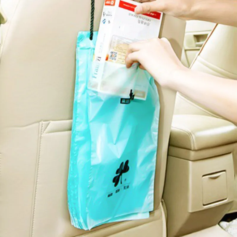 50 шт мешок для мусора большой подвесной пластиковый кухонные мусорные пакеты мусорный мешок для мусора товары для кухни/автомобиля