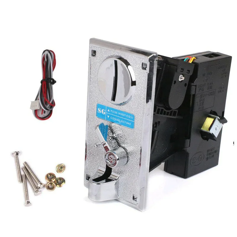 

Vending Machine Mech Arcade Game Ticket Redemption Multi Coin Acceptor Electronic Roll Down Coin Acceptor Selector Mechanism