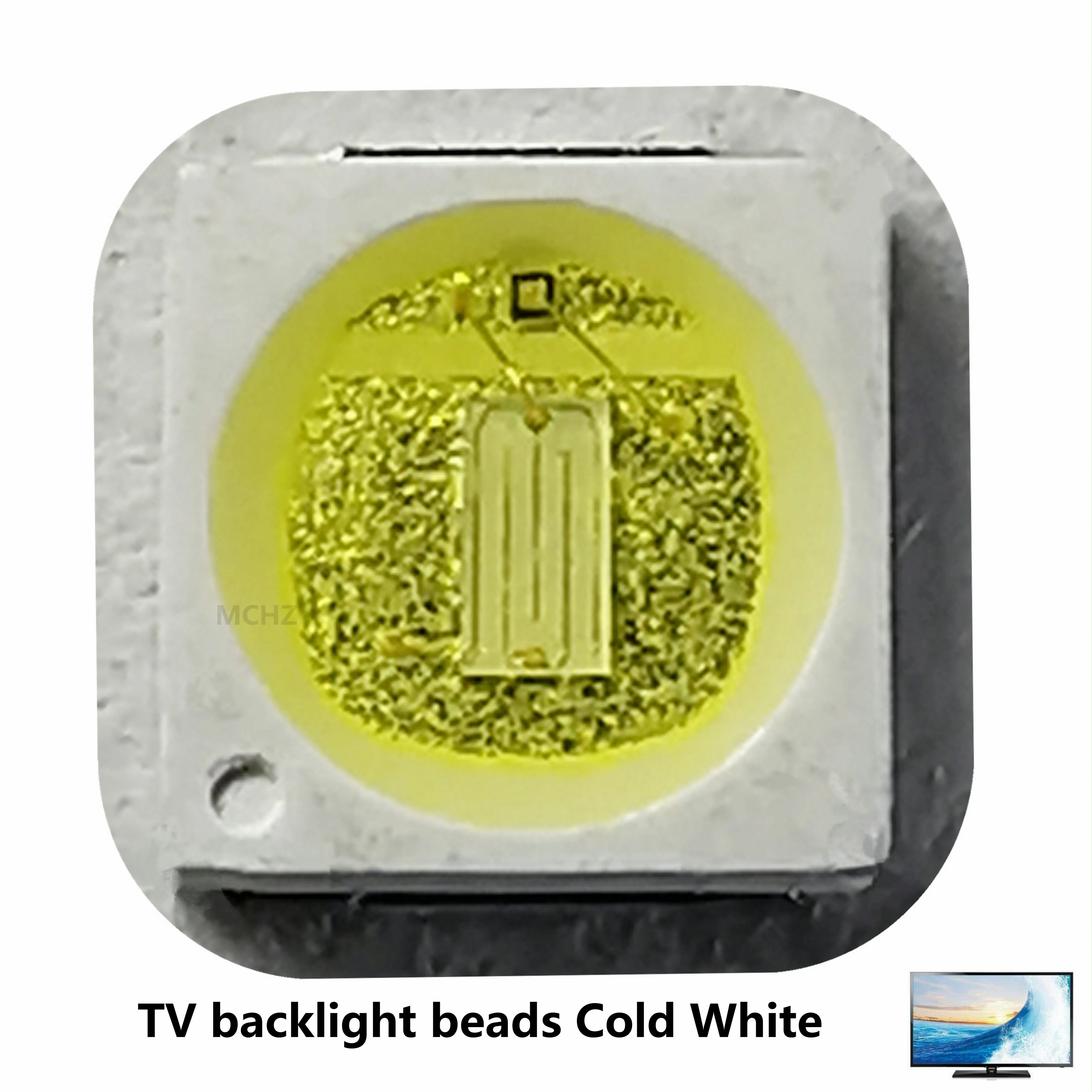 1000 pcs Backlight High Power LED DOUBLE CHIPS 1.5W 3-3.6V lextar 3030 Cool white PT30A66 TV