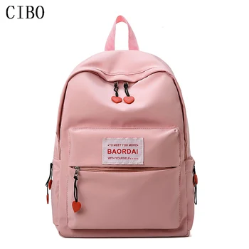 

2019 High Quality Women Waterproof Nylon Backpack Girl Large Schoolbag Anti-Theft Backpack Lady Travel Shoulder Bag Bagpack Sac