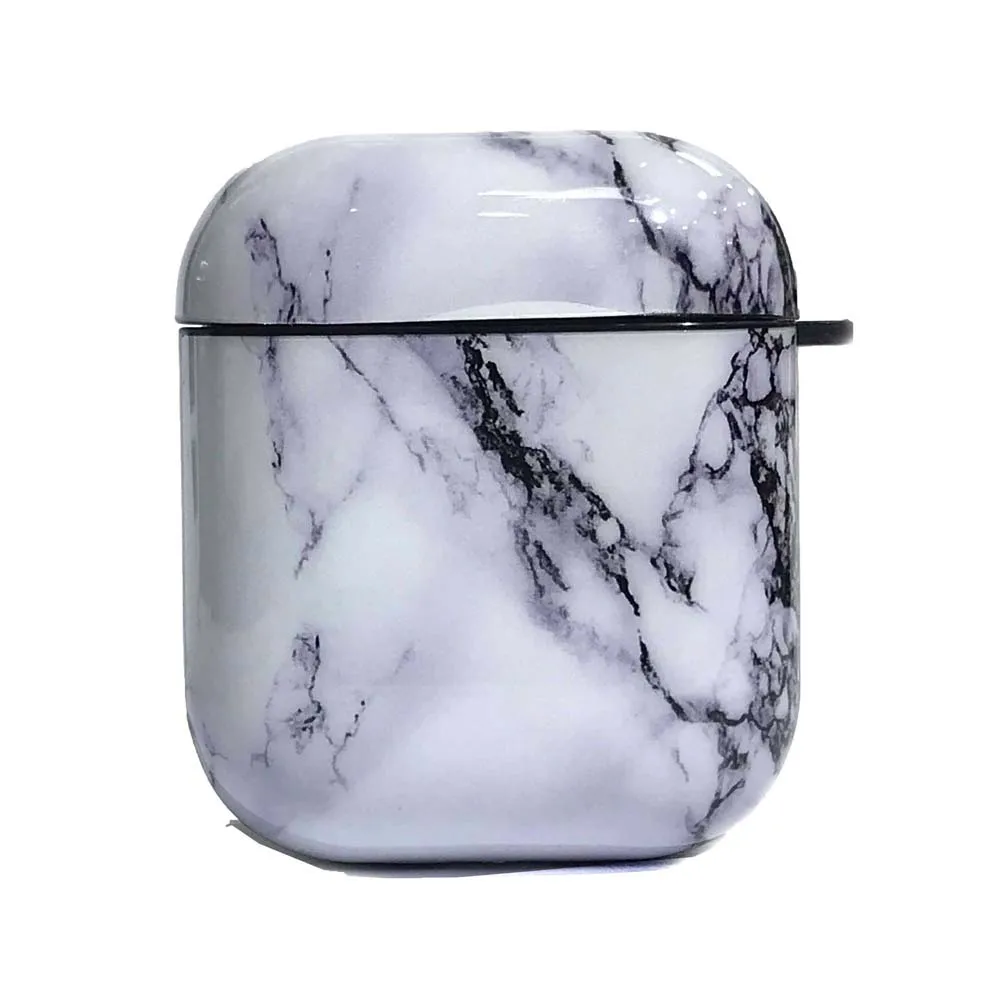 JINSERTA чехол для оригинального Airpods чехол мраморный милый чехол для Airpods 1/2 чехол Аксессуары для наушников зарядная коробка