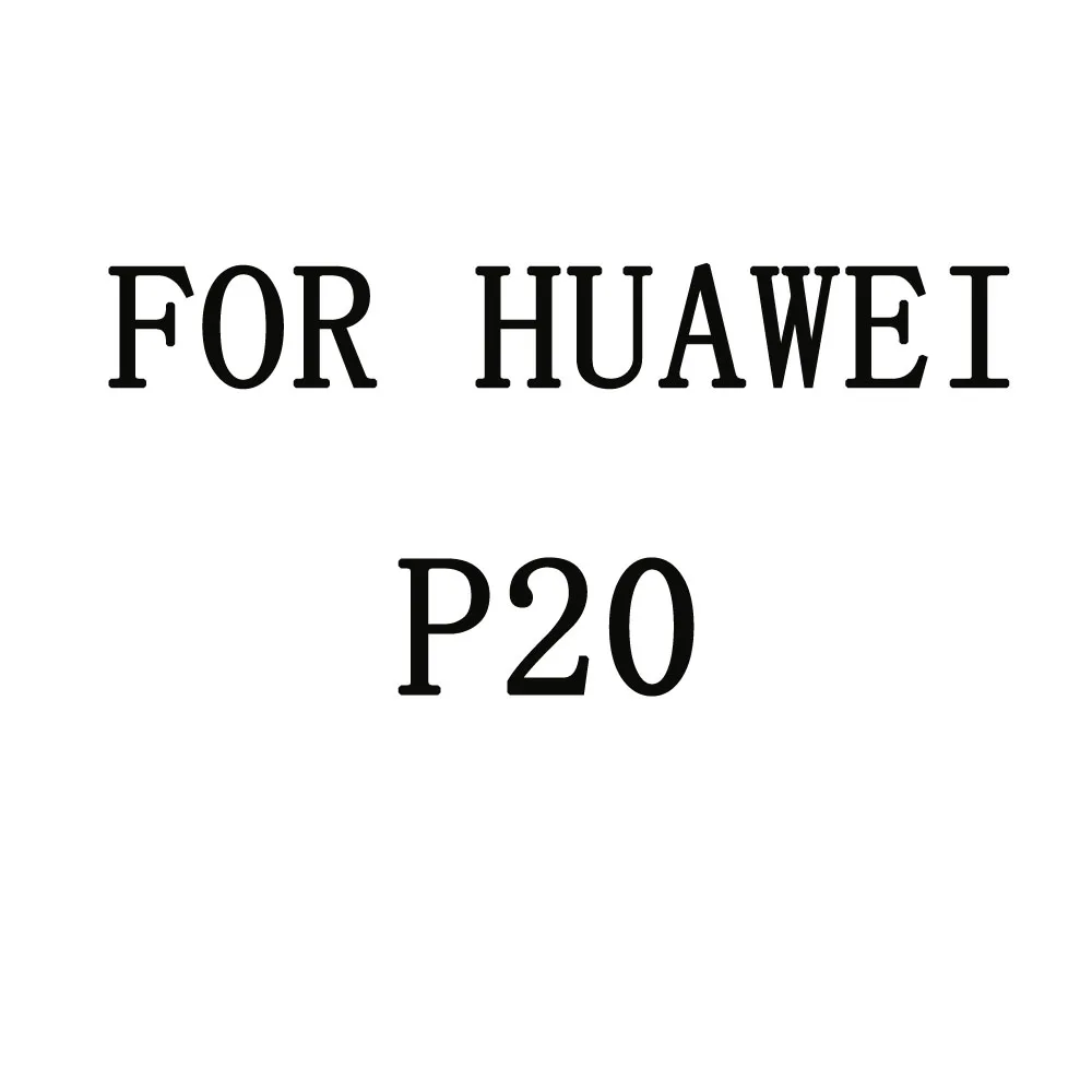 CAMDEMS 100 шт 2.5D Закаленное стекло для HUAWEI Y9pro Y7pro nova 5pro P20 P smart P20 lite протектор экрана - Цвет: for P20