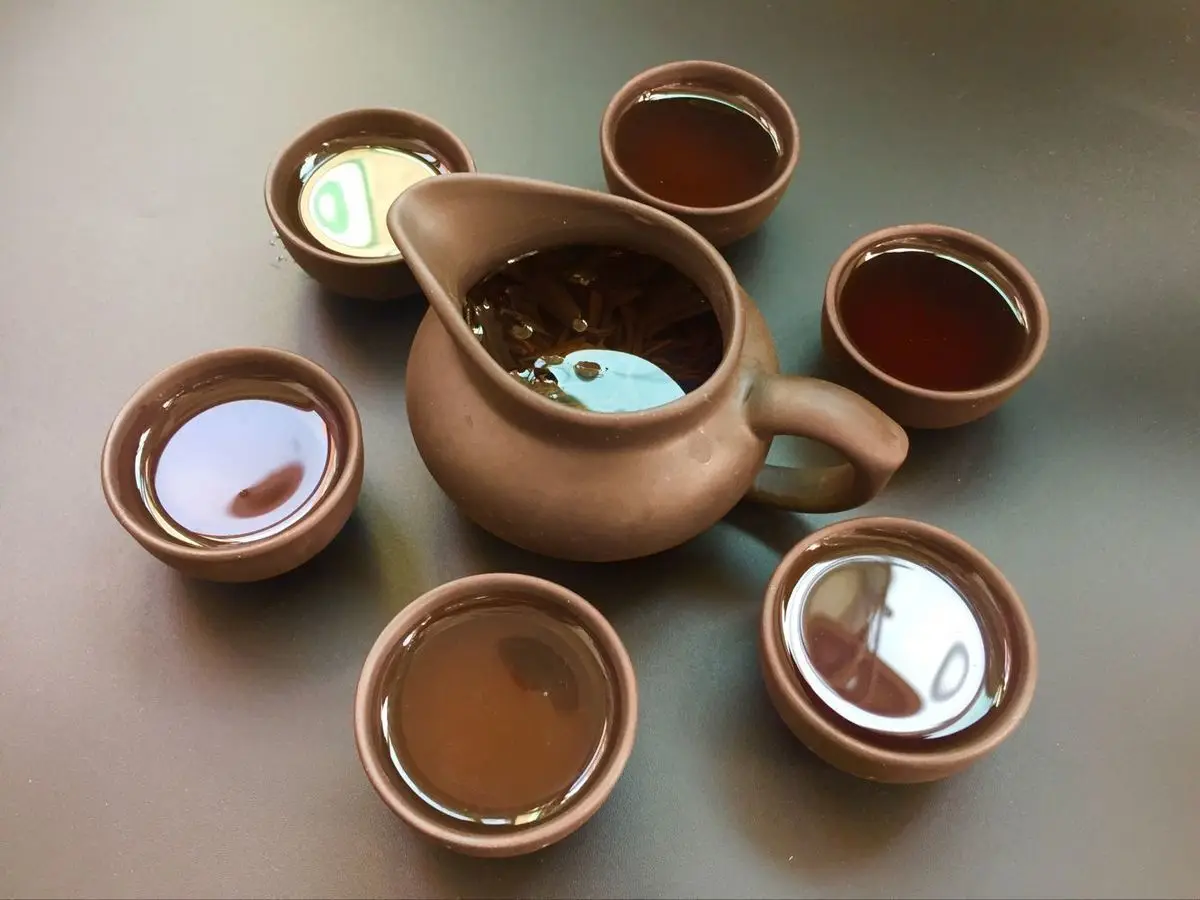 Года много небольших пакетиков Wuyi Улун DaHongPao чай Shui Xian Rougui Da Hong Pao чай
