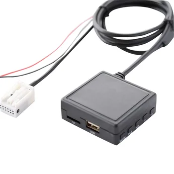 

Bluetooth 5.0 Audio Media Handsfree Car MP3 Player Auto U Disk 12V AUX Line Replacement Modulator Adapter For Peugeot 307 408