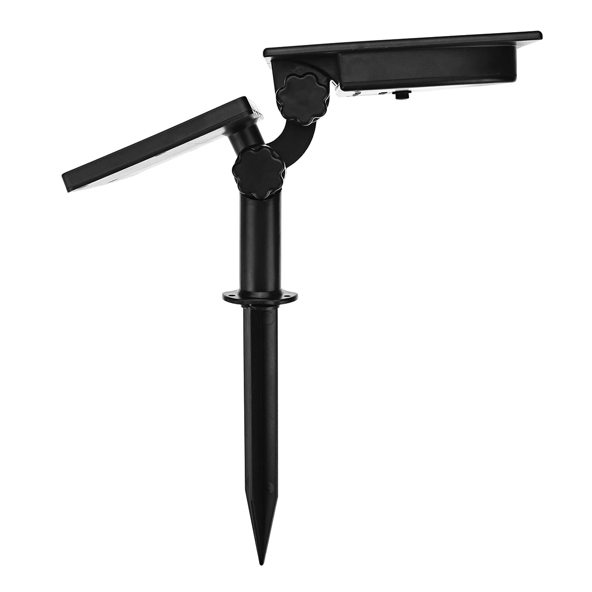 2W LED Solar Power Bright Spotlight Garden Lawn Lamp With Solar Panel Adjustable Waterproof Outdoor Landscape Light 5.5V