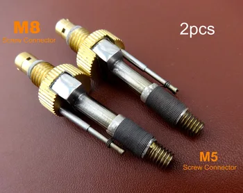 

2pcs Leather Craft Electric Edging Creasing Machine Iron Heating Element Body Head Tip Tool - Sewing Stitching Carving Stamping