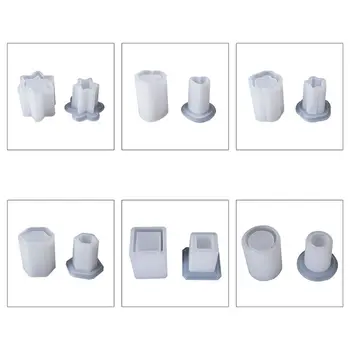 

DIY Crystal Epoxy Mold Toothpick Holder Multi-spec High Mirror Silicone Molds