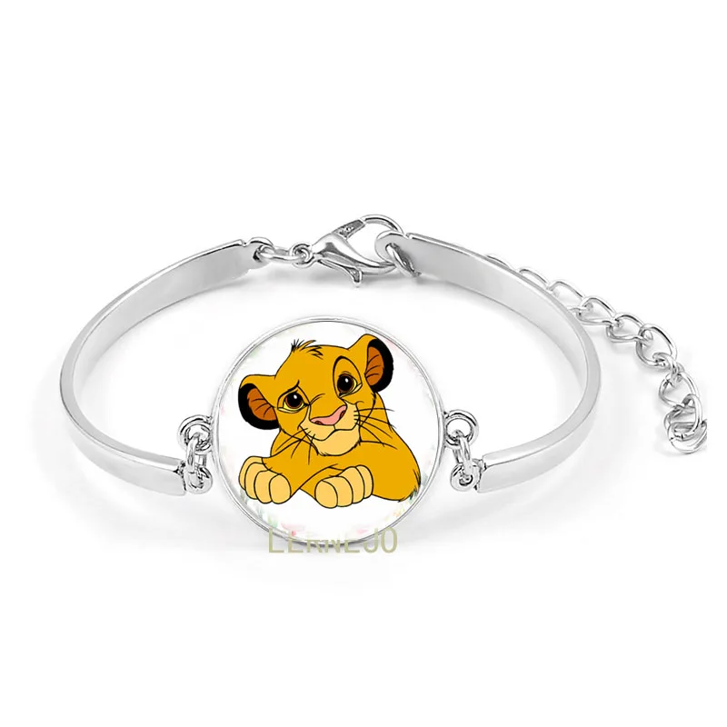 13 Simba Король Лев значок-подвеска ювелирный браслет rey leon le roi Lion Simba baby для детей ювелирные изделия - Окраска металла: 13
