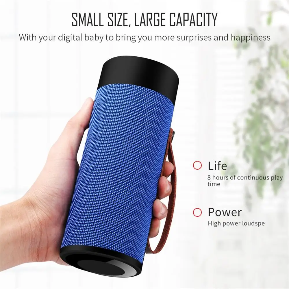 Hi-fi звук супер бас открытый портативный Bluetooth 5,0 динамик T4 беспроводной стерео двойная звуковая камера стерео звук