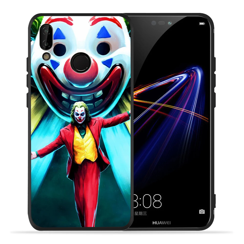 Чехол для телефона с джокером клоуном плохим человеком для Fundas huawei P20 Lite P20 Pro P30 Lite Pro P8Lite P9Lite P Smart P10 Lite Etui Capa