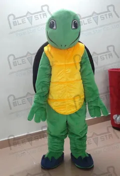 

quality black shell turtle mascot costumes cartoon cuckold tortoise mascot design