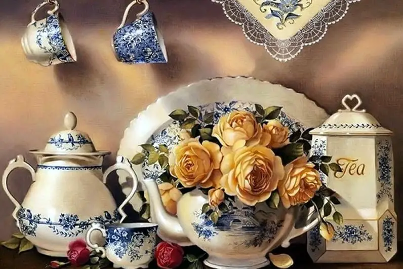 

DIY Diamond Painting Flower Full Drill Square Home Decor Diamond Embroidery Full Display Diamond Handmade Mosaic Crafts