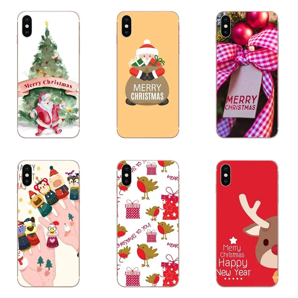 

Santa Claus Merry Christmas Gift Soft Capa For Huawei Honor 4C 5A 5C 5X 6 6A 6X 7 7A 7C 7X 8 8C 8S 9 10 10i 20 20i Lite Pro