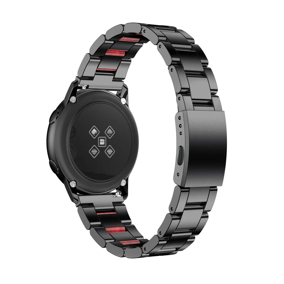 Для samsung Galaxy Watch Active 40 ремешок для часов, мм 20 мм браслет из смолы из нержавеющей стали ремешок для Garmin Vivoactive 3/Ticwatch 2