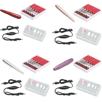 

Portable Electric Nail Drill Machine Pen Nail Nursing Kit Pedicure Manicure Polish Handle Machine Kit