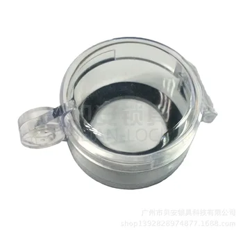 

[] Phil Lock Ban-d52/Emergency Stop Switch Button Lock 30mm/Transparent Glass Resin