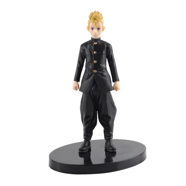 【Ready Stock】16CM Anime Tokyo Revengers Action Figure Manjiro Sano Chifuyu Matsuno Takemichi Hanagaki Figurine Manga No Box