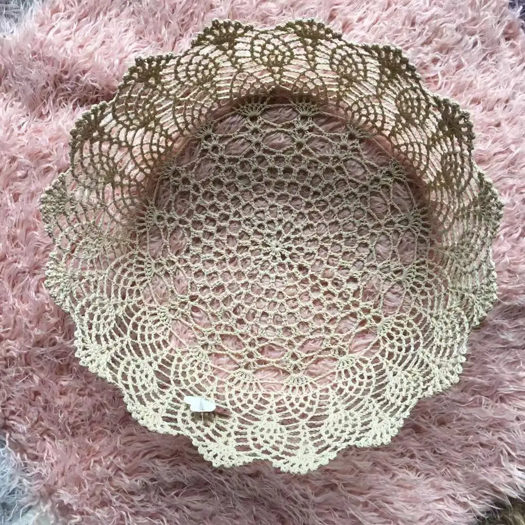 Newborn Lace Floral Layer Posing Fabric Backdrop Crochet Layer Doily Newborn Photography Props Basket Stuffer Layering Piece