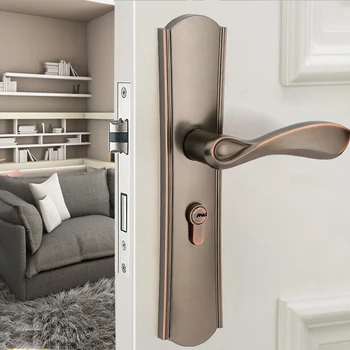 

Locks Lide , Indoor Bedroom, Door / wooden Lock, Household Room, Toilet, Mute, High-Grade Lock