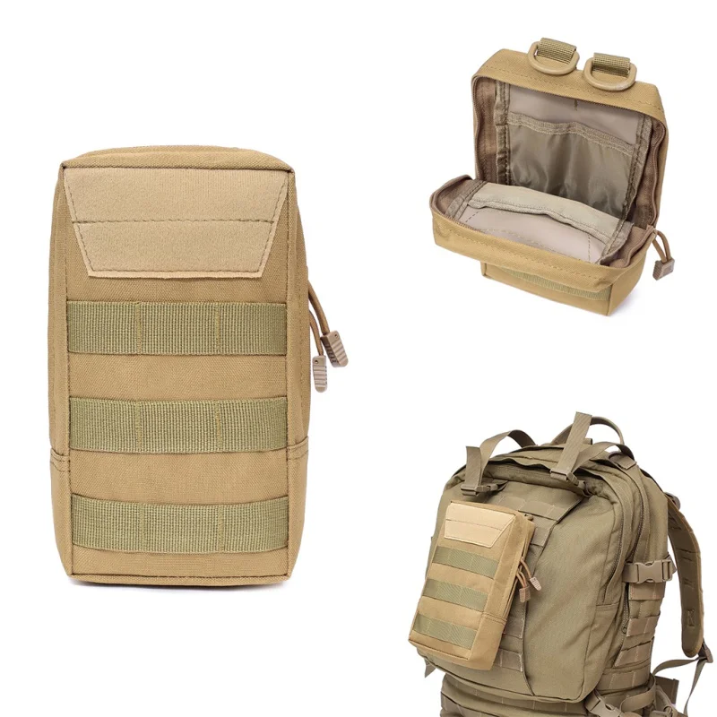 

Airsoft (Military)Hunting MOLLE Pouch Bag (Tactical)Shooting Utility Bags Vest EDC Gadget Waist Pack Outdoor Accessories