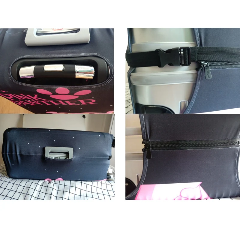TRIPNUO Чехол для багажа с 3D рисунком, защитный чехол с милыми животными, эластичный чехол для 18-32 дюймов, XL, аксессуары для путешествий