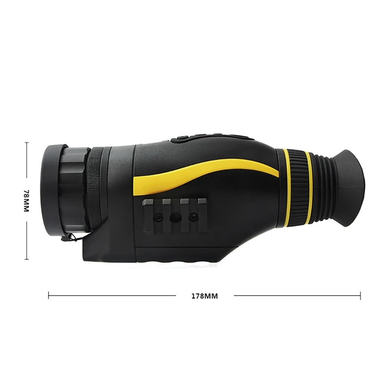  Portable 4X Digital Night Vision Monocular Multifunctional Handheld Telescope Optical Device Milita