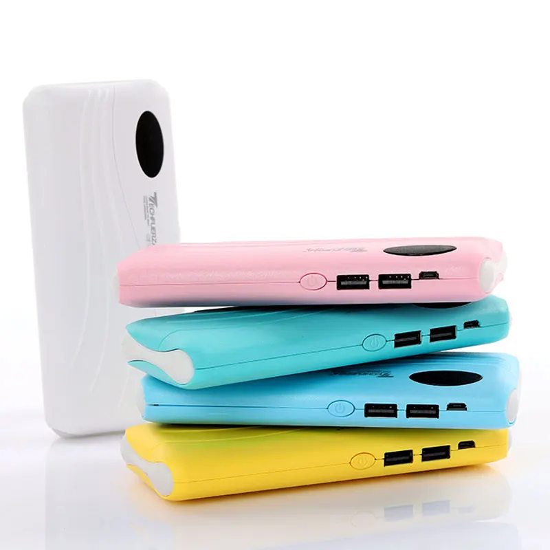 Новое поступление 6000 mAh power Bank цифровые, со светодиодом дисплей Портативная зарядка внешний аккумулятор для Xiaomi Mi9 samsung