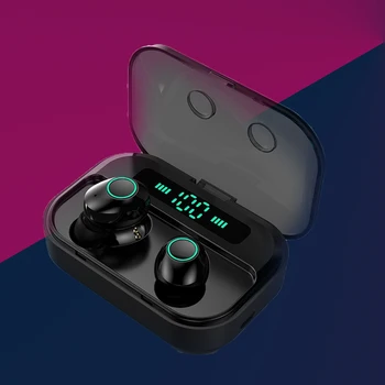 

Smart touch Bluetooth headset wireless volume adjustment answering call music switch charging