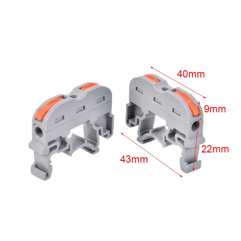 5 шт. PCT-211 din-рейку быстрое соединение Терминал пресс провода Сращивание разъем вместо UK2.5B клеммный блок