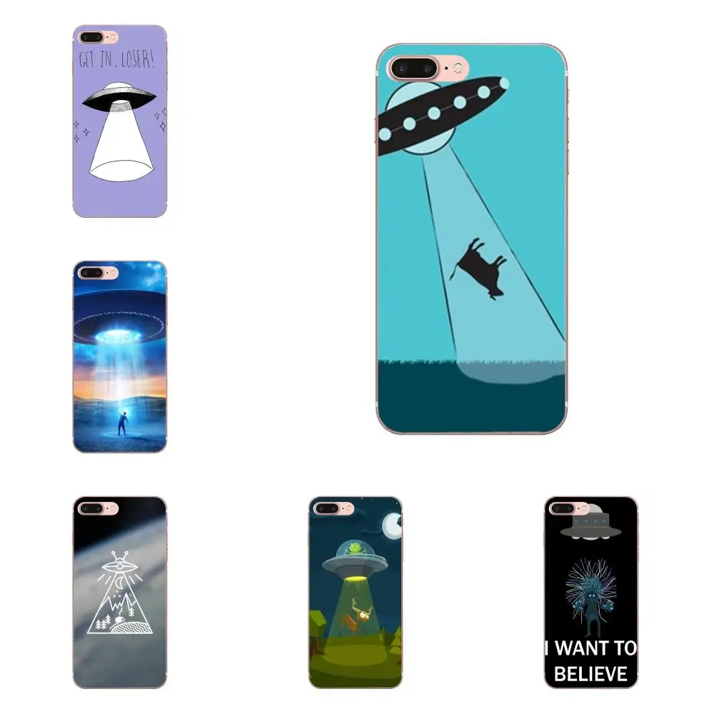 

Ufo Digital Aliens TPU Capa Cover For Samsung Galaxy Note 5 8 9 S3 S4 S5 S6 S7 S8 S9 S10 5G mini Edge Plus Lite