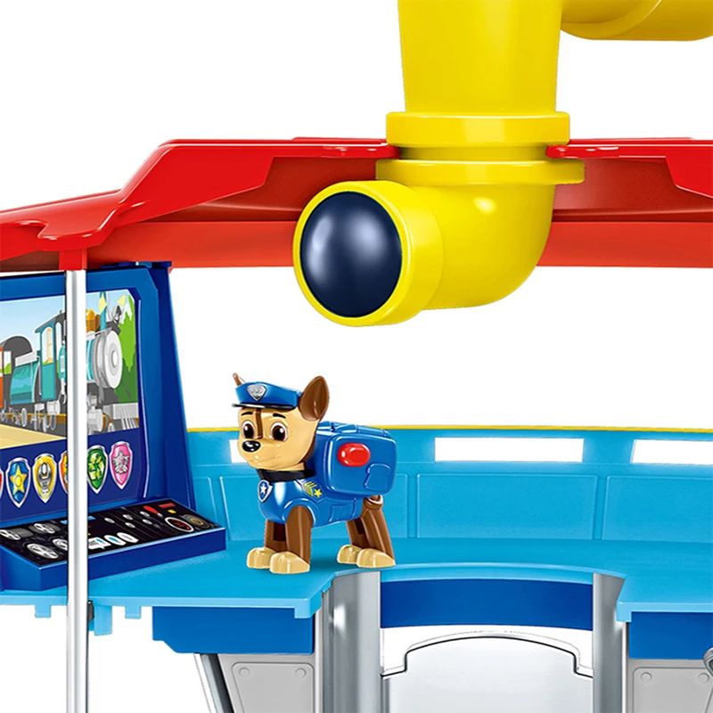 Paw Patrol Tower с музыкальным щенком Patrulla Canina Lookout Tower фигурка аниме игрушки для детей Рождественский подарок 2D64