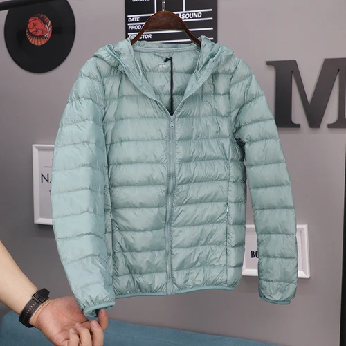 Tcyeek/Модный женский пуховик с капюшоном, одежда, теплый ультра легкий пуховик для женщин, плюс размер, пуховик Hiver 0712 - Цвет: Hooded Fenlan
