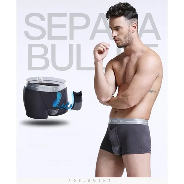 Cellulose Spandex Men Underwear Men's Breathe Underwear Bullet Separation  Scrotum Physiological Underpantsunderwear Men Lot - Boxers - AliExpress