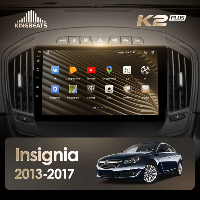 KingBeats штатное головное устройство For Opel Insignia Buick Regal 2013 2017 автомагнитола на андроид